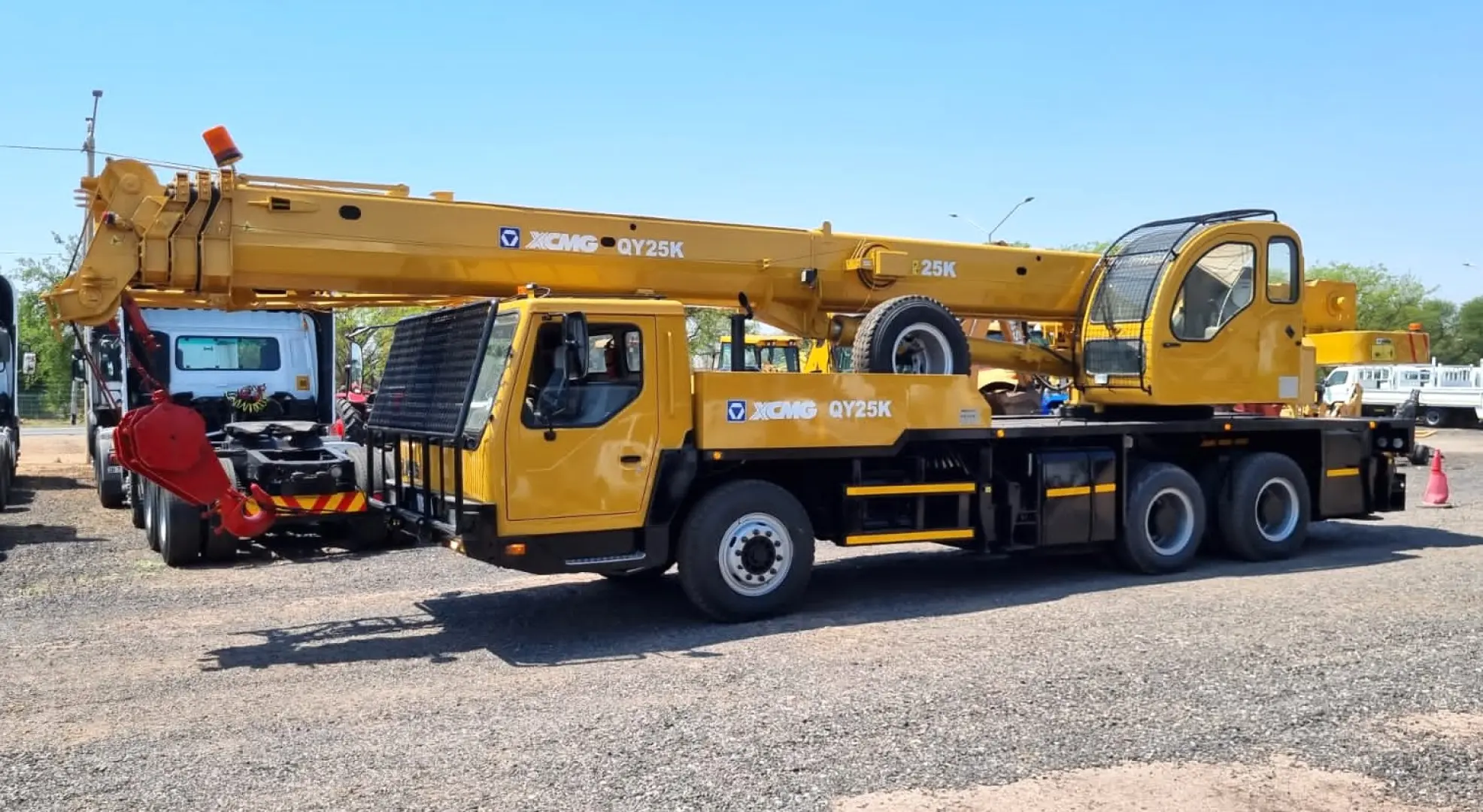XCMG QY25K (2007) Mobile Crane For Sale In Pretoria Gauteng | Trans Wes Auctioneers