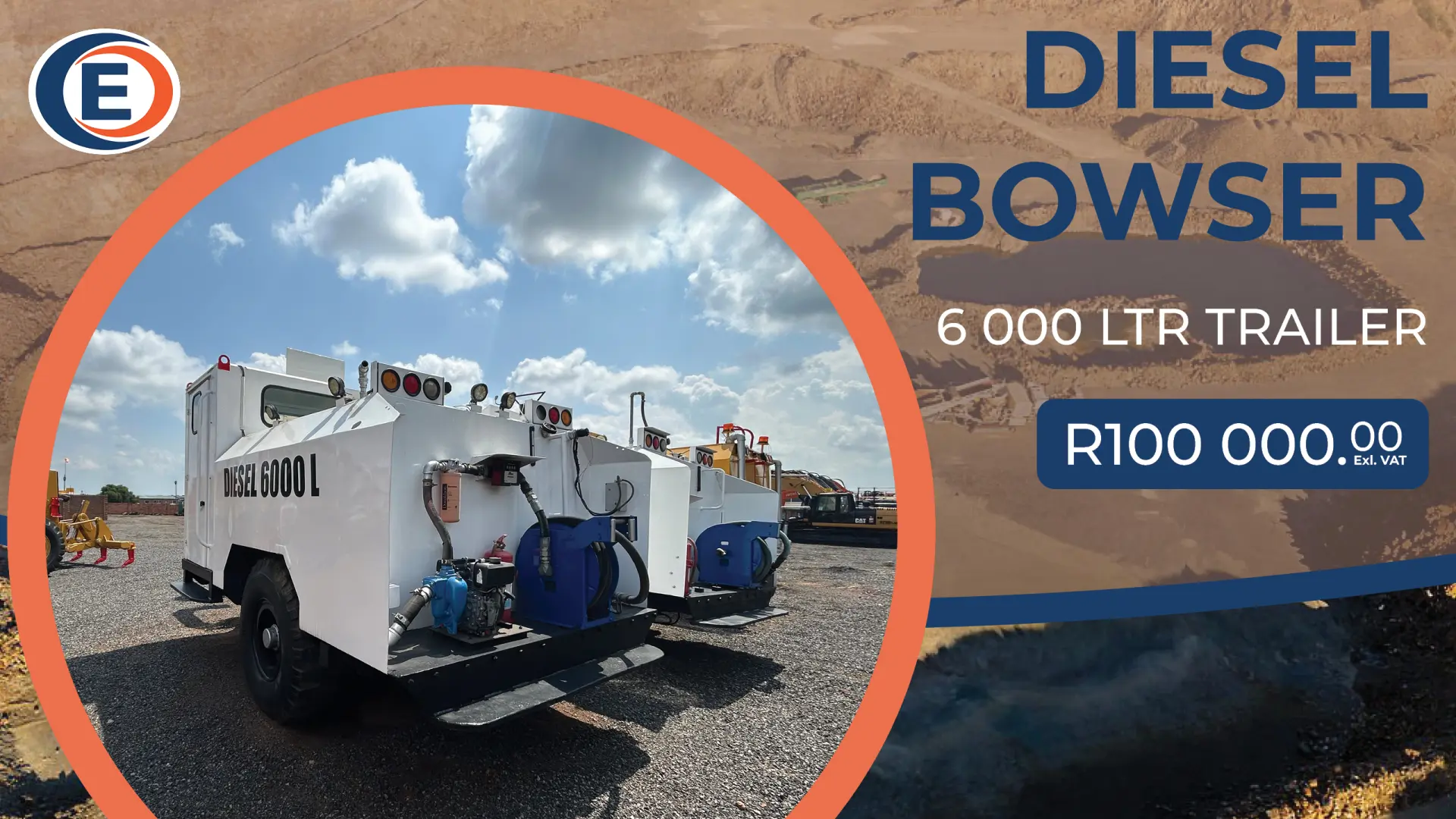 Diesel Bowser 6000LTR Trailer | EarthComp