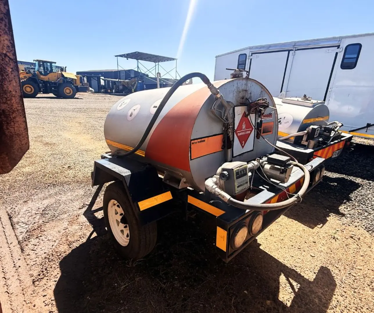 2006 Forgeweld 1000 Ltr S/Axle Diesel Bowser Trailer | EarthComp