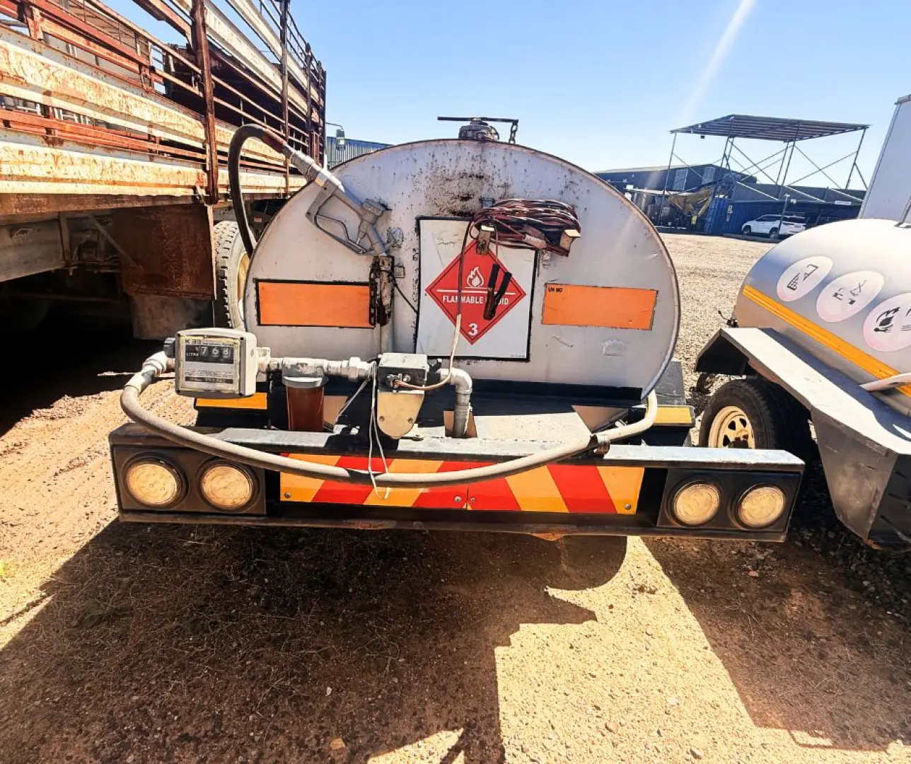 2006 Forgeweld 1000 Ltr S/Axle Diesel Bowser Trailer | EarthComp
