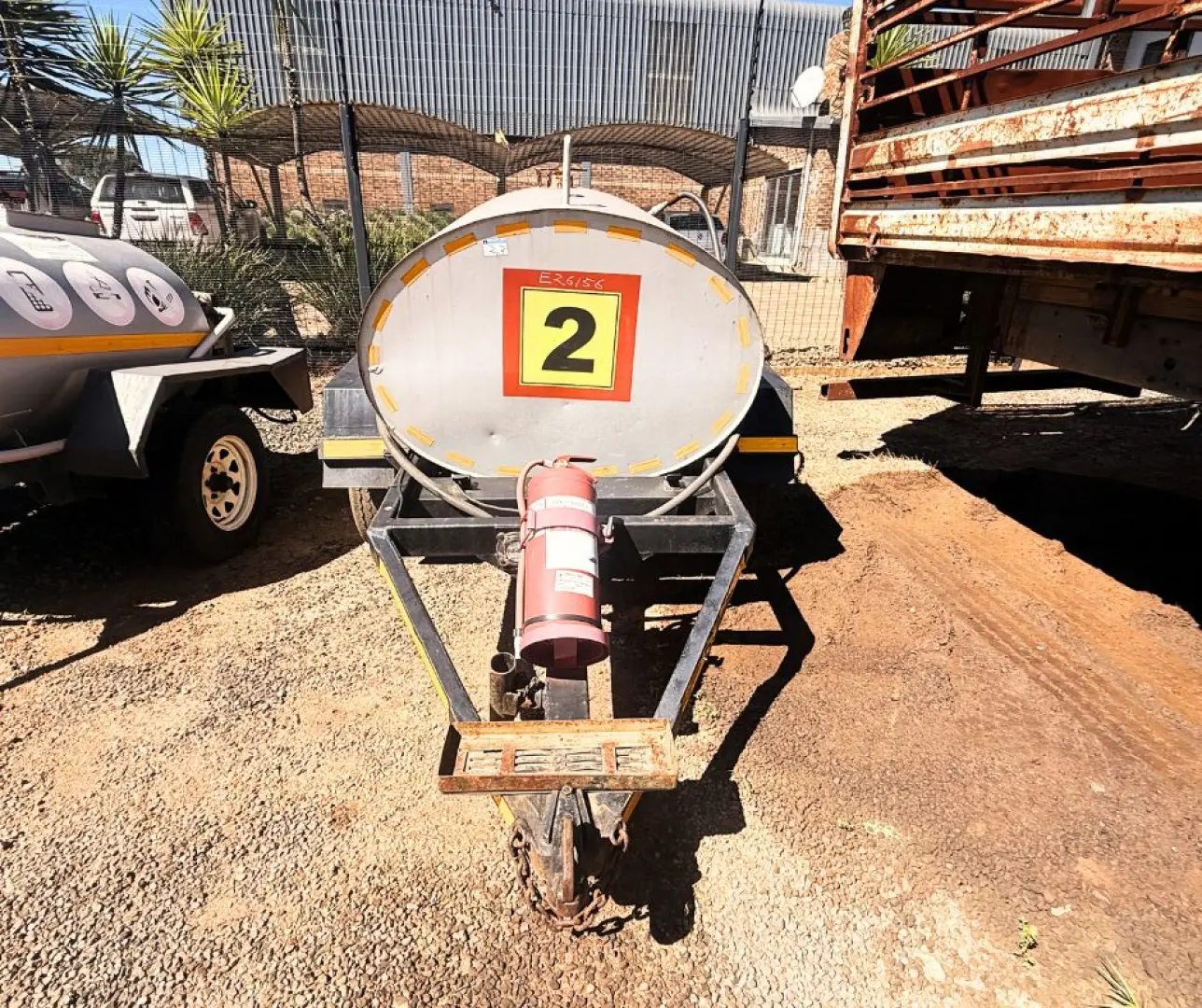 2006 Forgeweld 1000 Ltr S/Axle Diesel Bowser Trailer | EarthComp