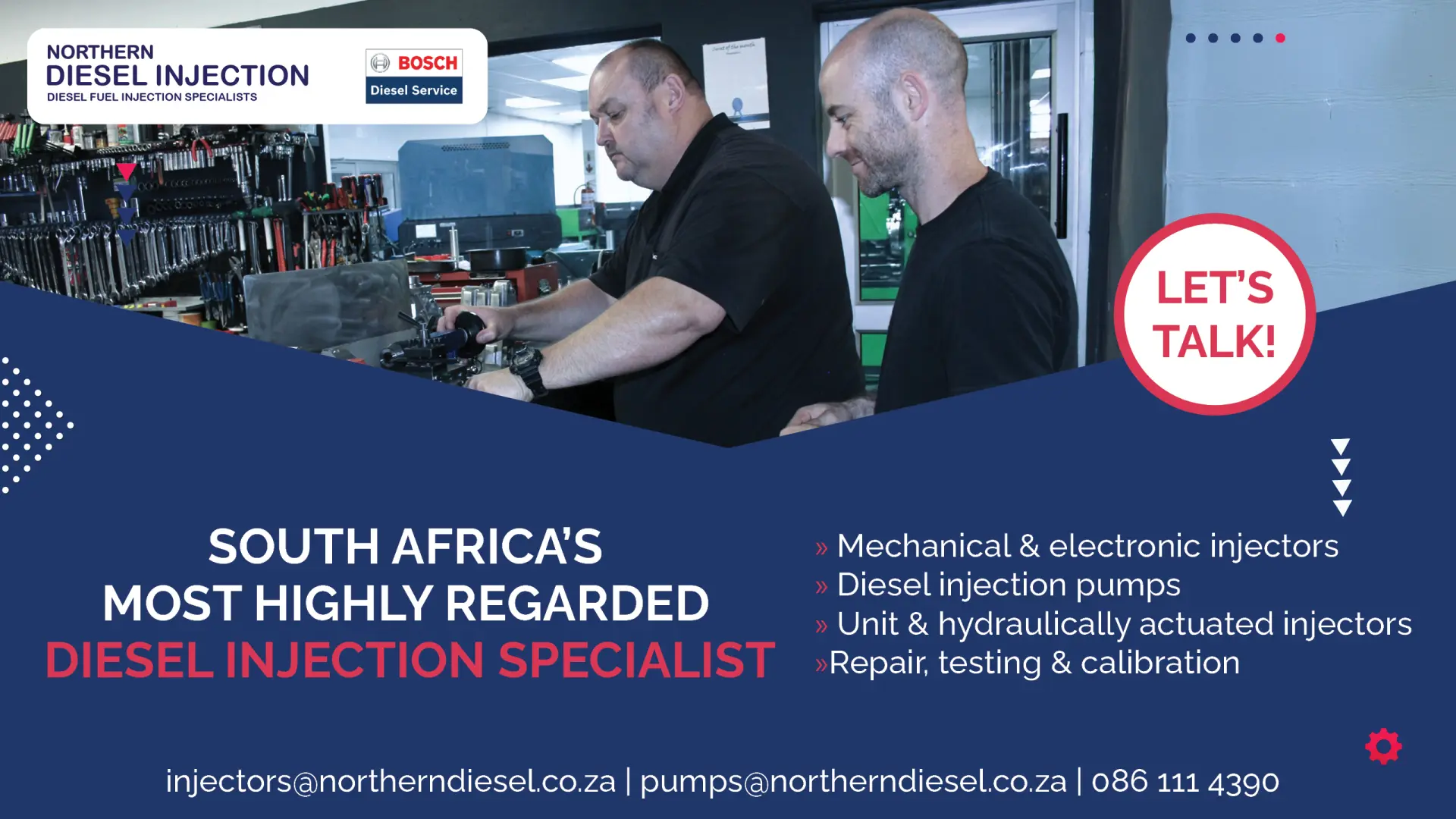 South Africa’s most highly regarded diesel injection specialist | Northern Diesel Injection