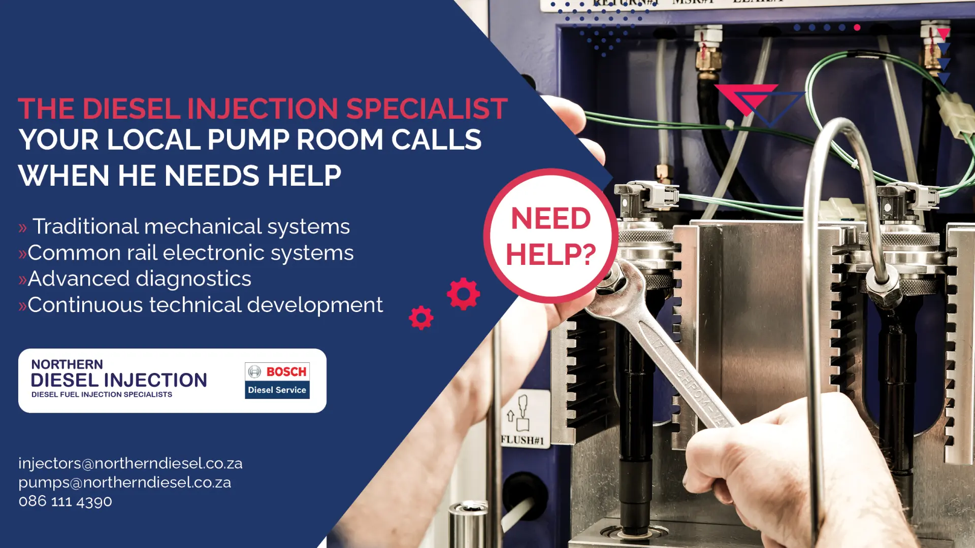 The diesel injection specialist your local pump room calls when he needs help | Northern Diesel Injection