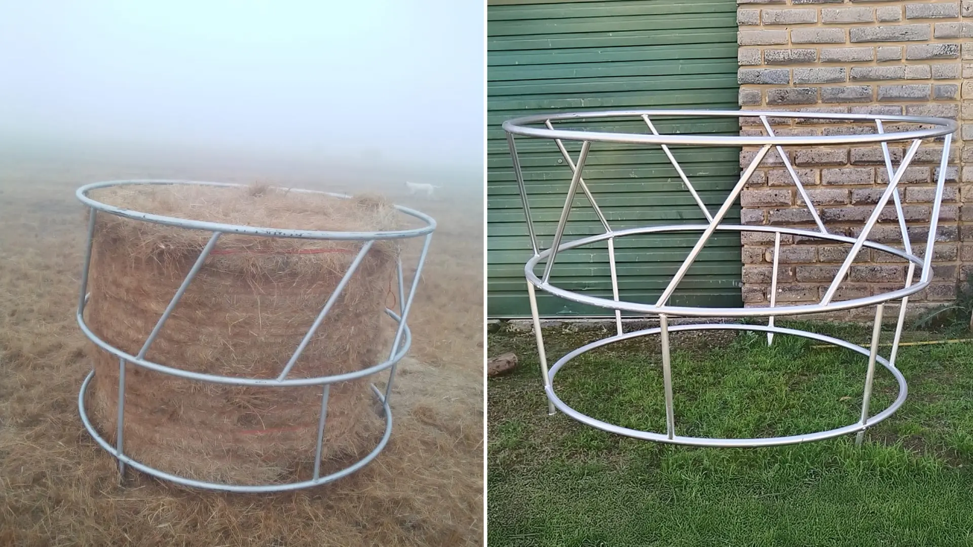 Cattle Bale Rings built strong for larger livestock feeding | Steel Tube &amp; Pipe Profiles