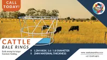 Cattle Bale Rings built strong for larger livestock feeding | Steel Tube & Pipe Profiles