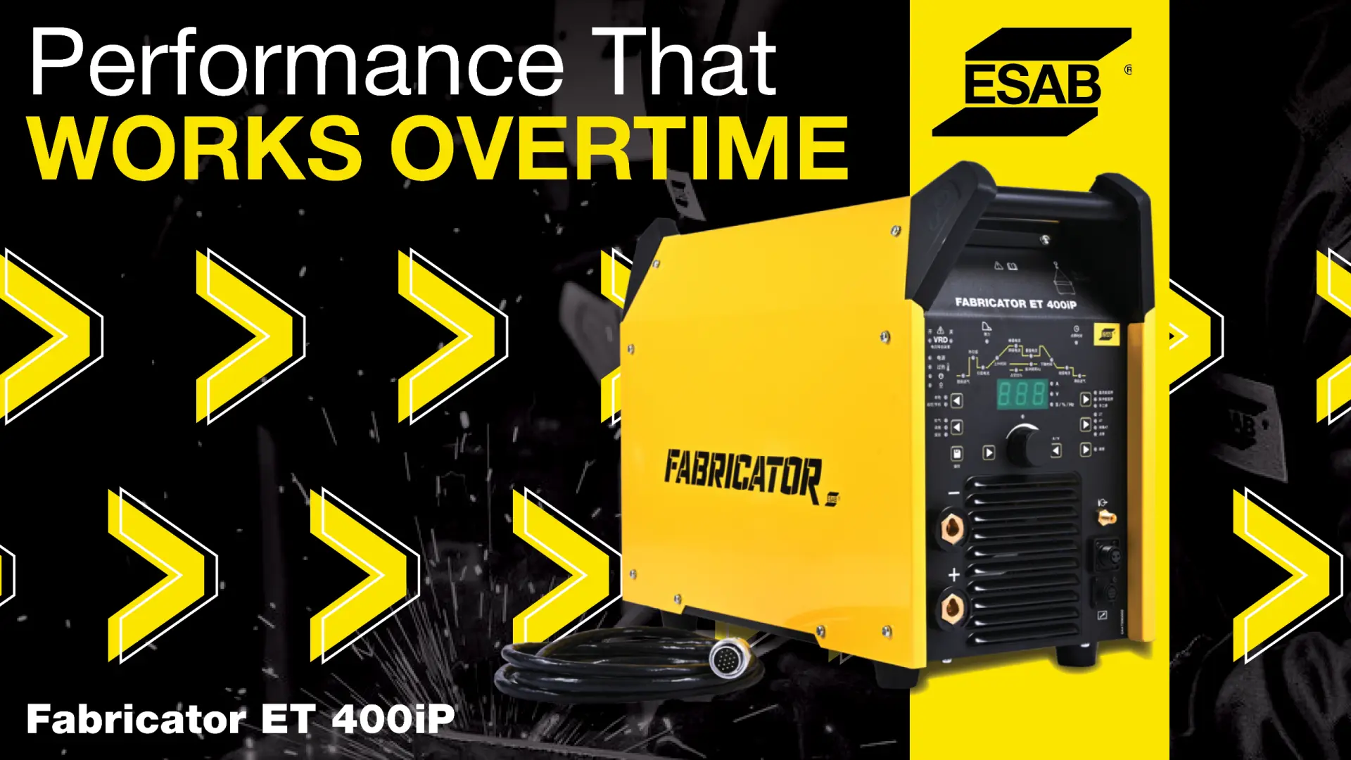 Performance that works overtime | Fabricator ET 400iP | ESAB South Africa