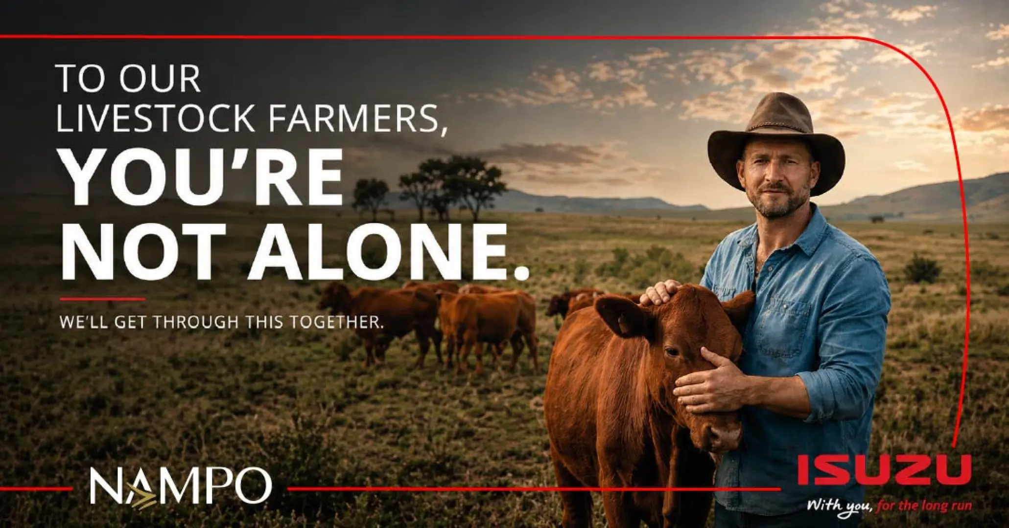 To our livestock farmers, you're not alone | ISUZU Trucks