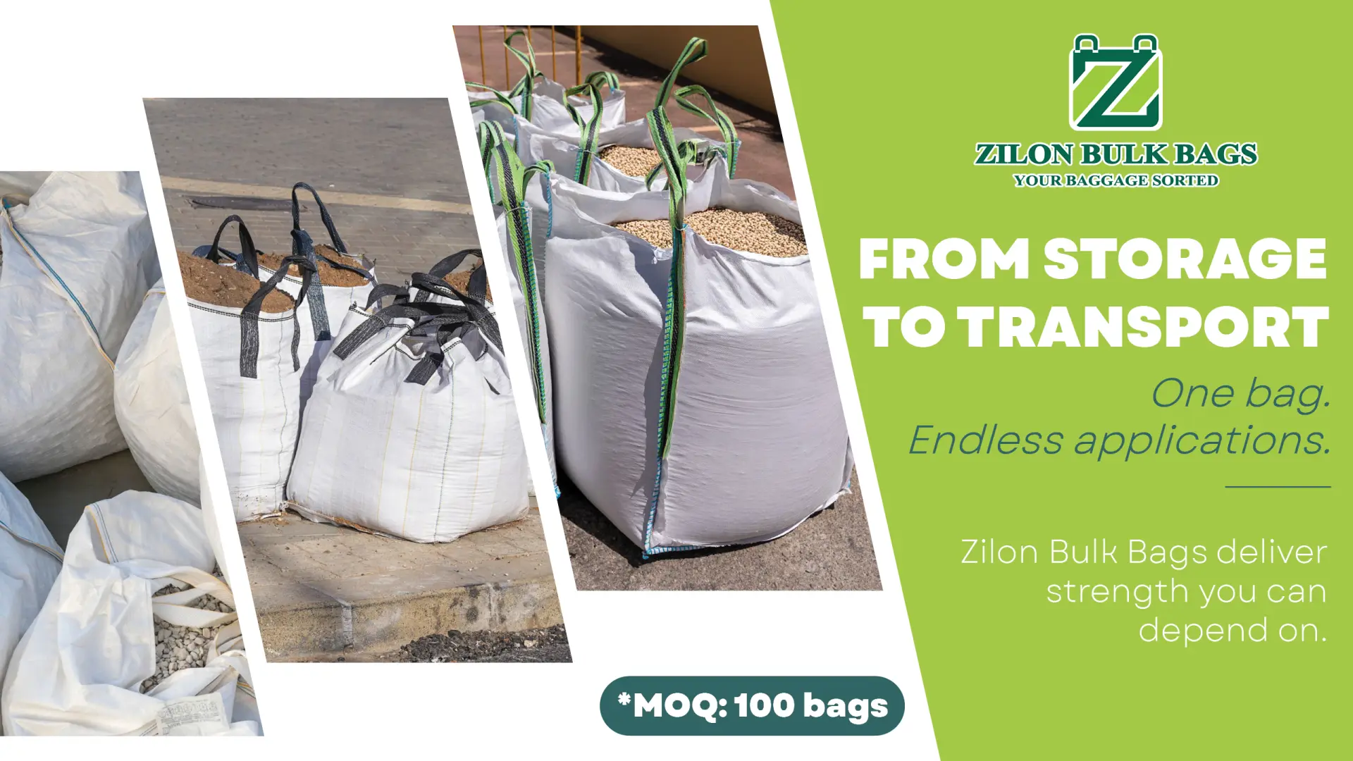 One bag, endless applications: Zilon Bulk Bags