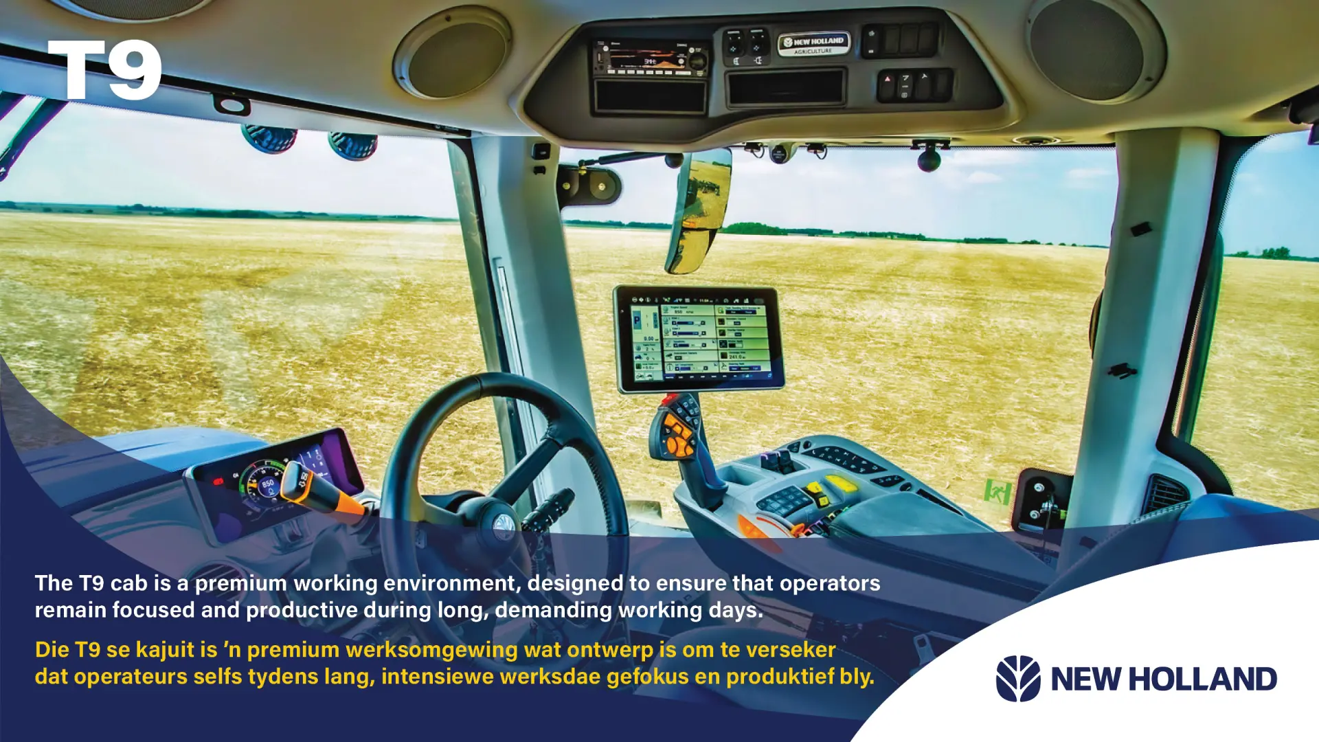 T9 with PLM intelligence™ | New Holland