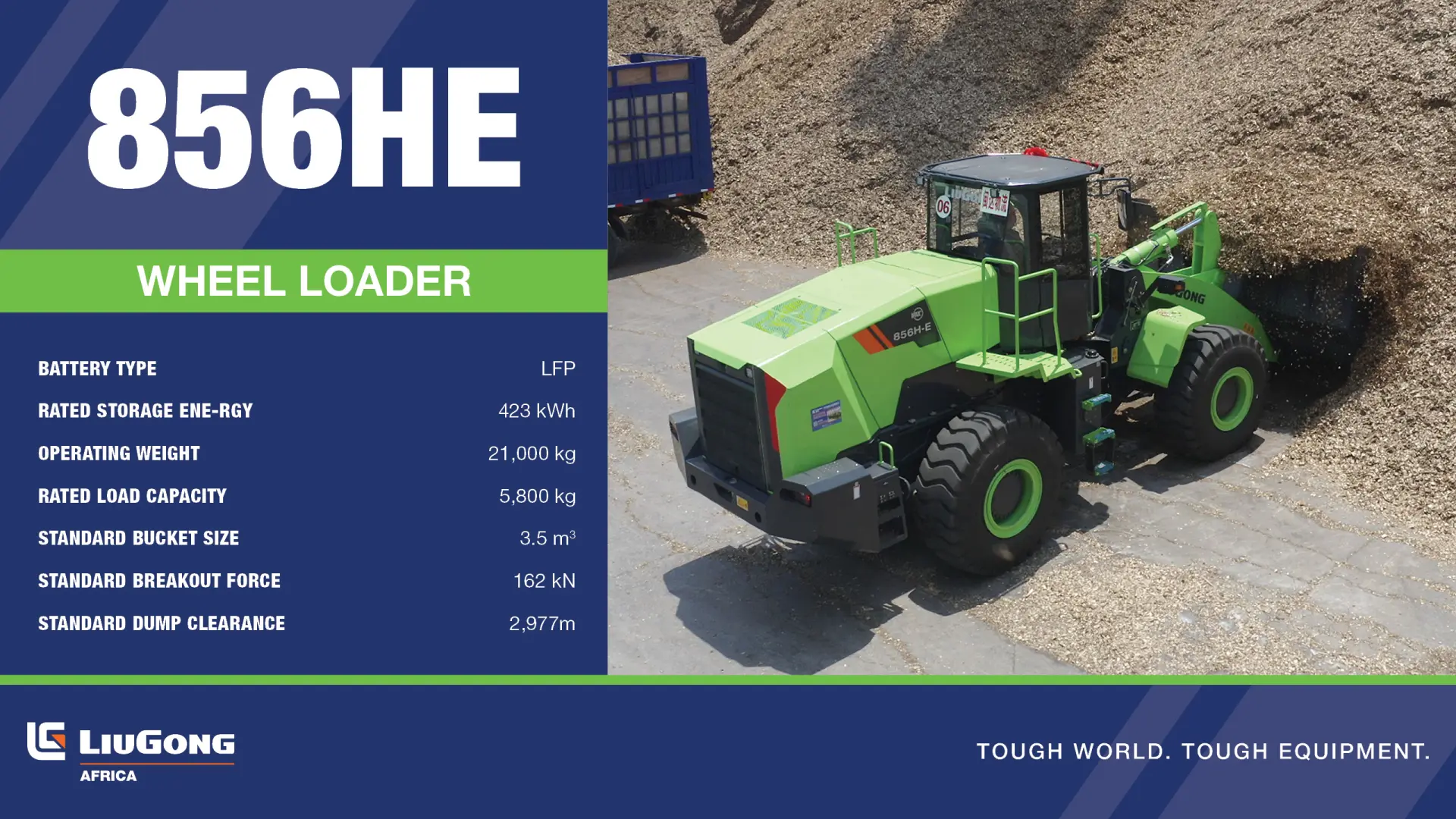 856HE Wheel loader | LiuGong Africa