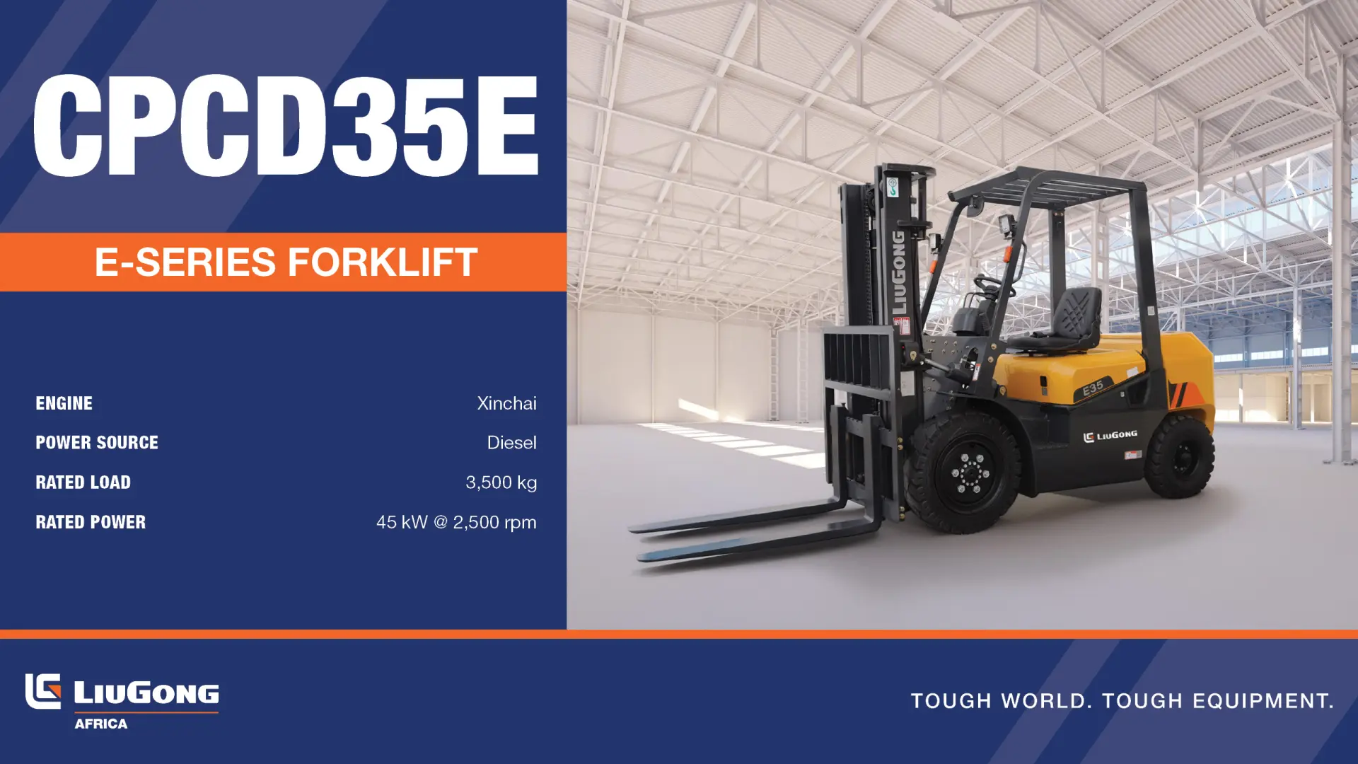 CPCD35E Forklift | LiuGong