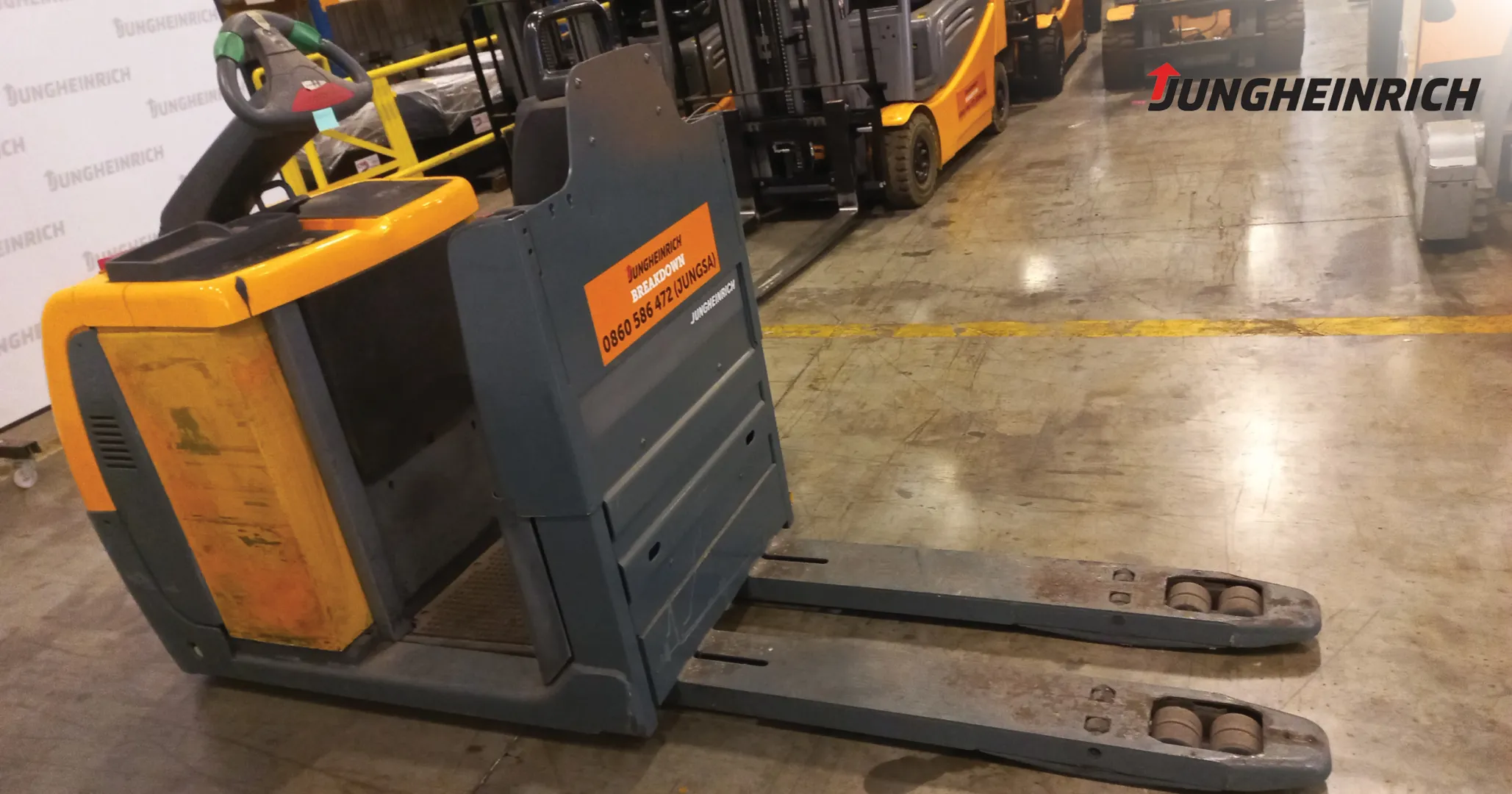 Used electric order pickers  | ECE 220 | Jungheinrich