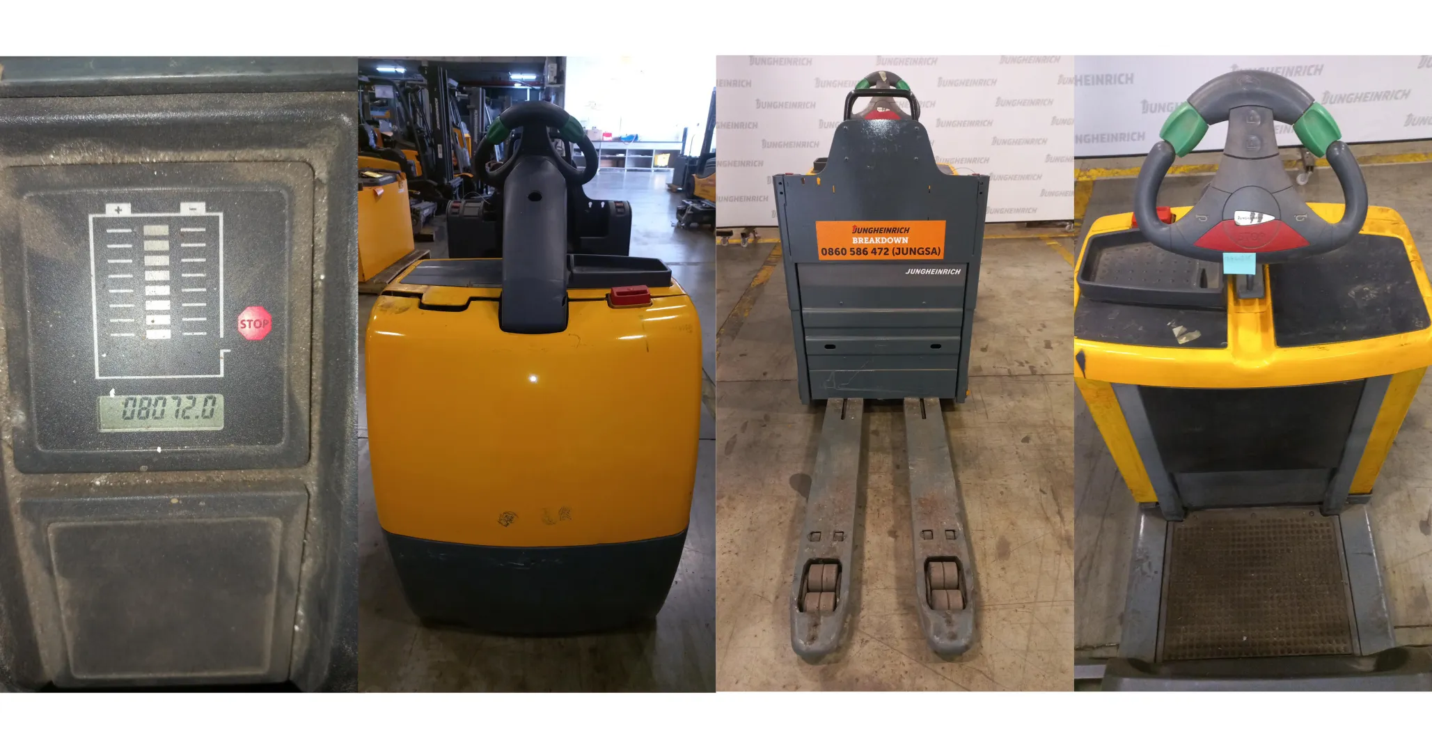 Used electric order pickers  | ECE 220 | Jungheinrich