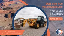 2016 JCB 540-140 Telehandler | 8 383 Hours | EarthComp