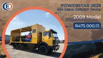 2009 POWERSTAR 2628 6X4 Crew Cab Service Truck | EarthComp