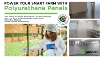 Glacier: High-efficiency polyurethane panels for smart agriculture