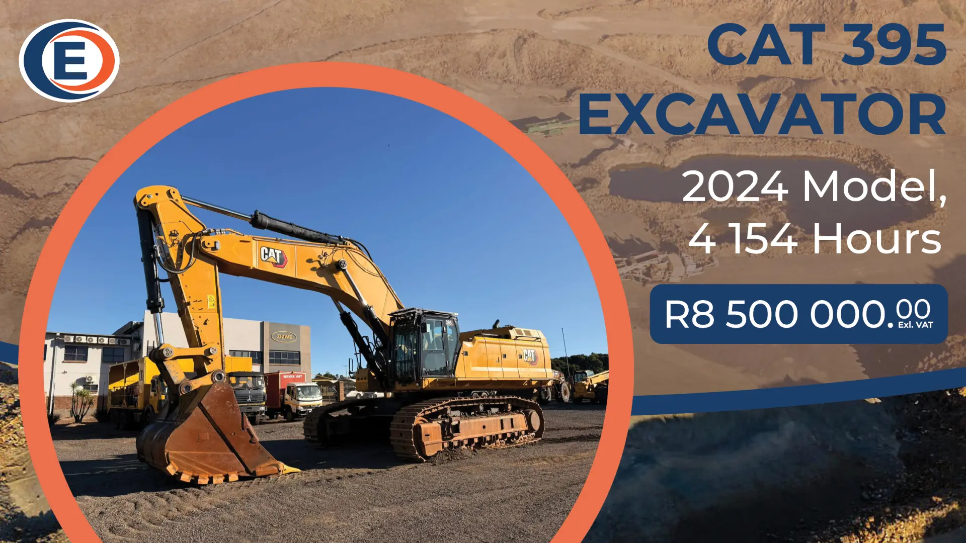 2024 CAT 395 Excavator | 4 154 Hours | EarthComp