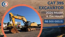 2024 CAT 395 Excavator | 4 154 Hours | EarthComp