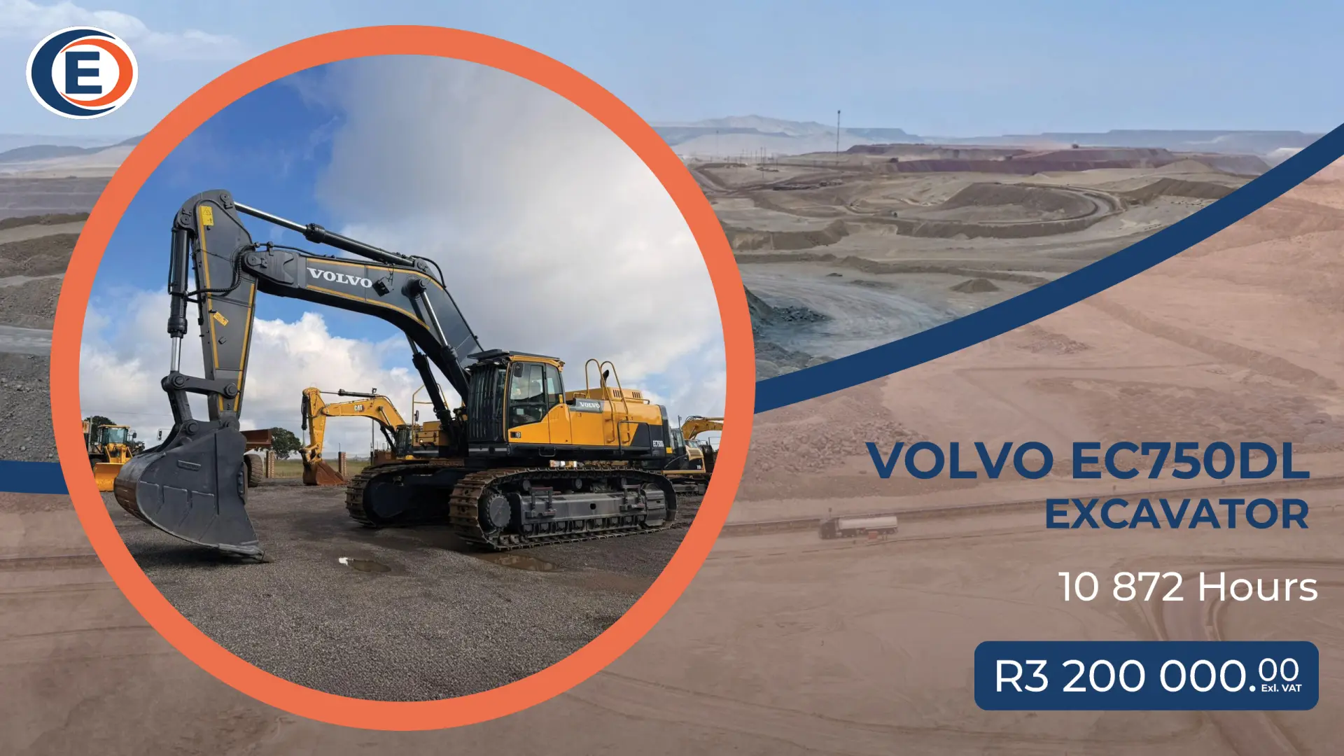 VOLVO EC750DL Excavator | 10 872 Hours | EarthComp