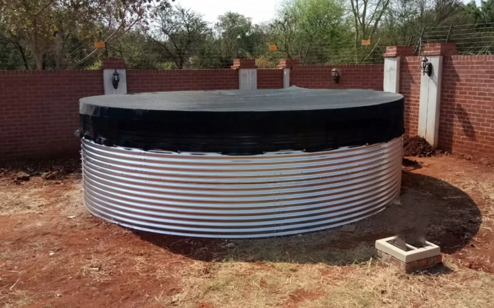 10m x 2.3m Shade net Top cover for Reservoir | RSA Grain Storage Solutions