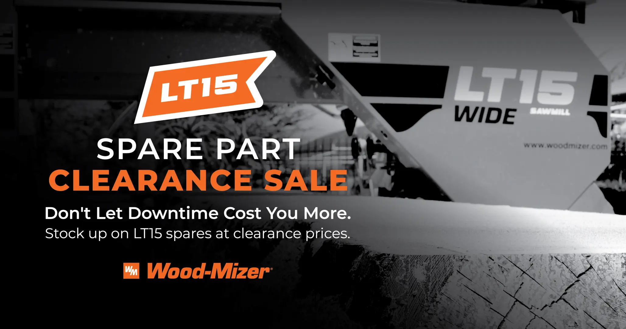 Wood-Mizer LT15 Clearance SALE | Wood-Mizer