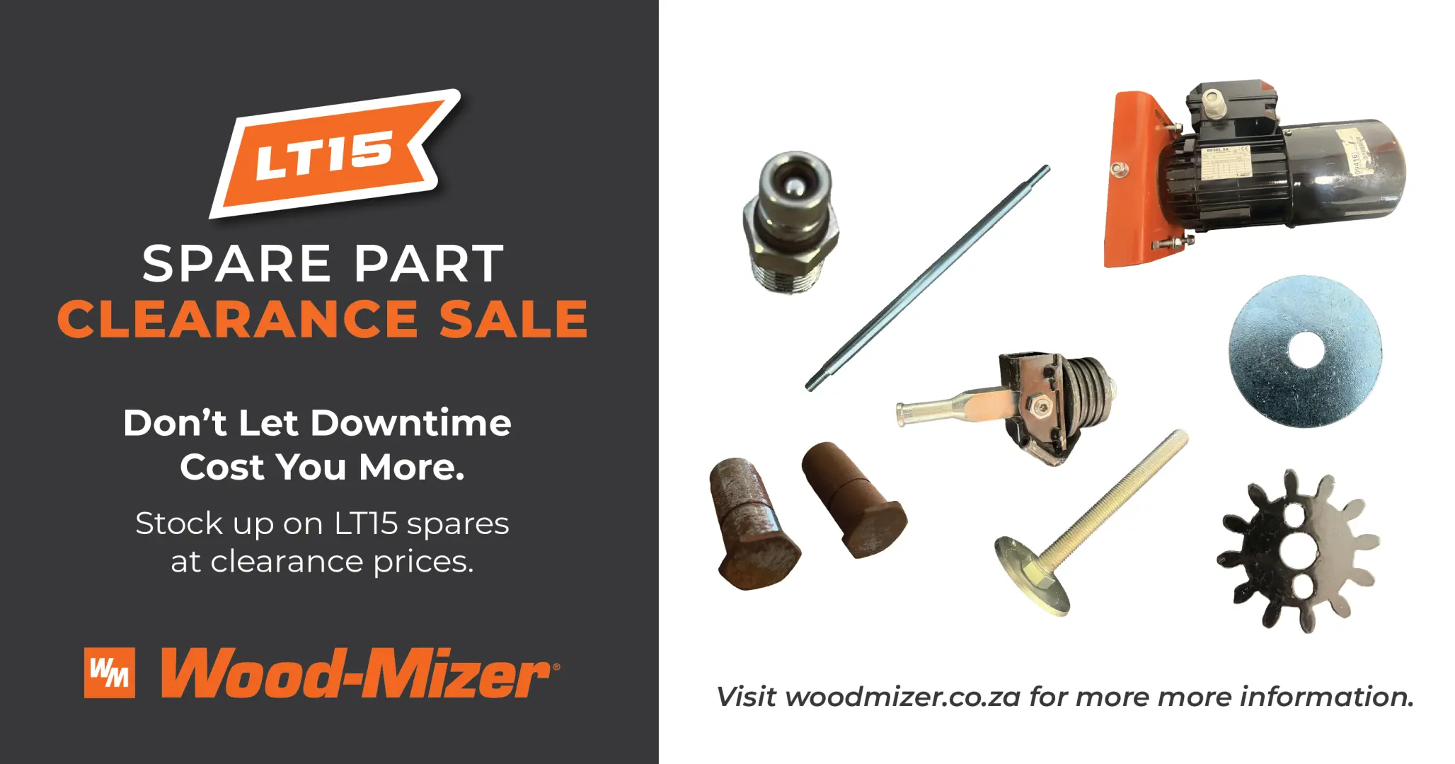 Stock up on LT15 spares at clearance prices! | Wood-Mizer