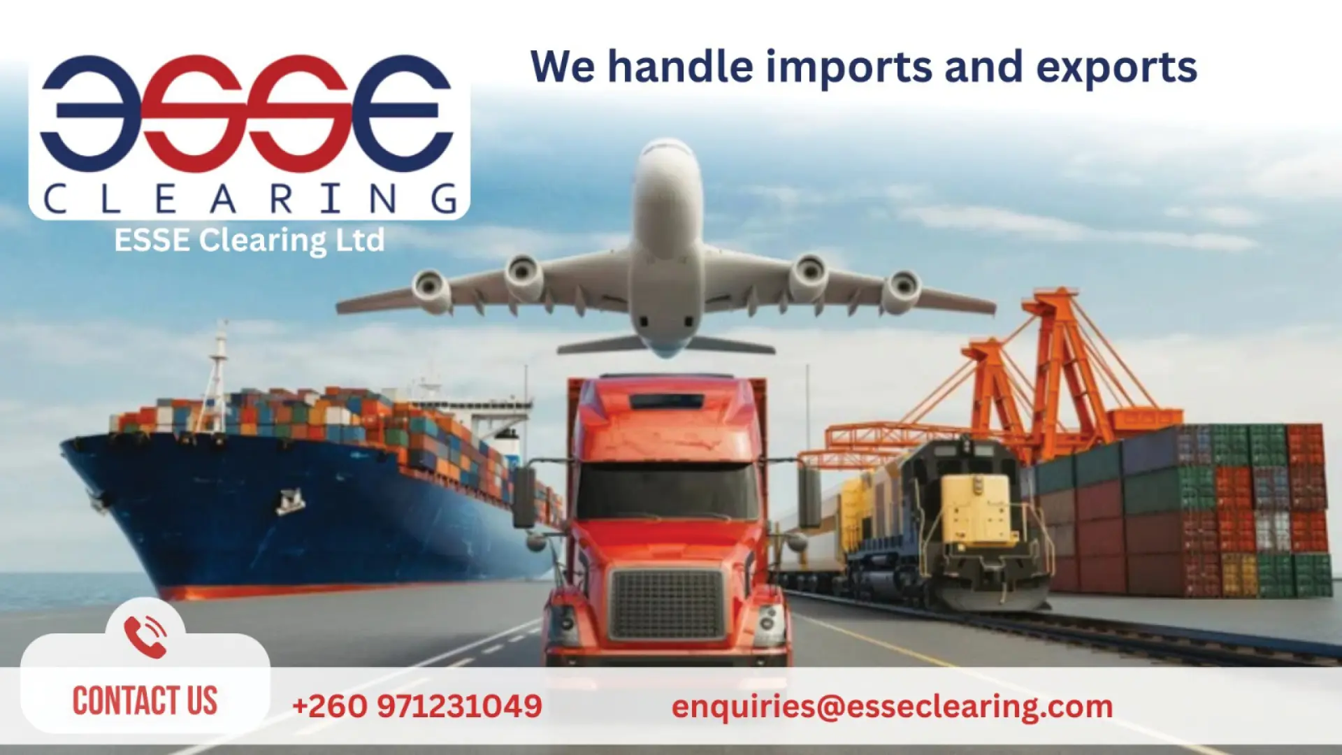 Import and Export services in Zambia | ESSE Clearing 