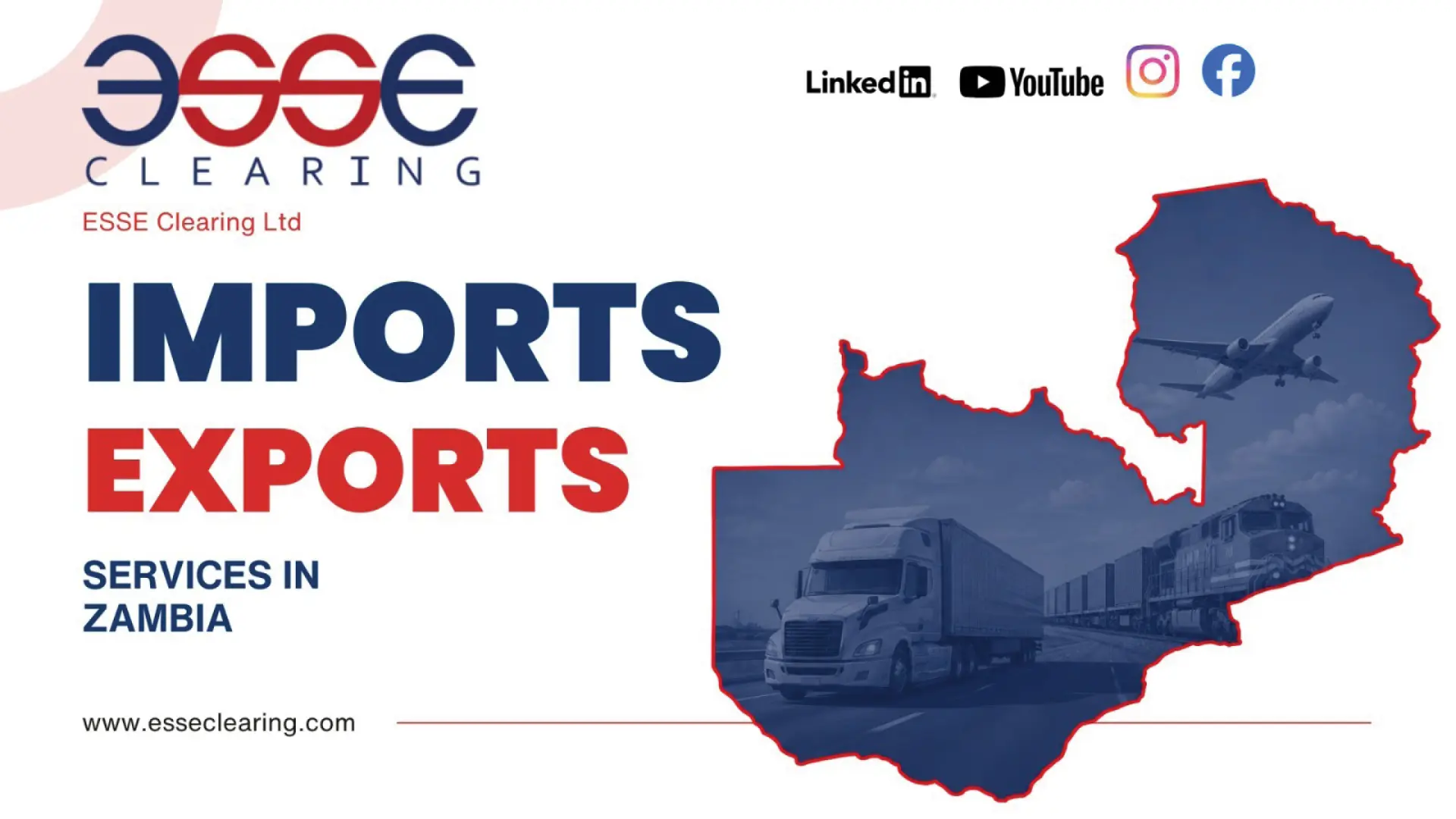 Imports and exports services in Zambia | ESSE Clearing