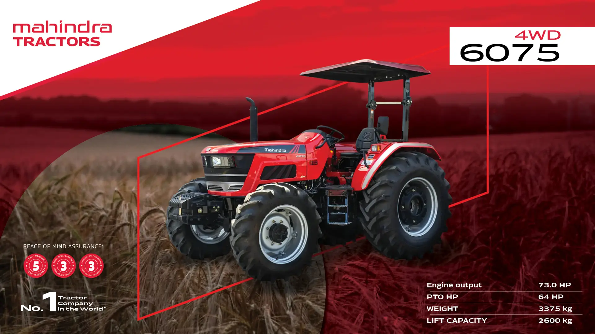 Mahindra 6075 4WD