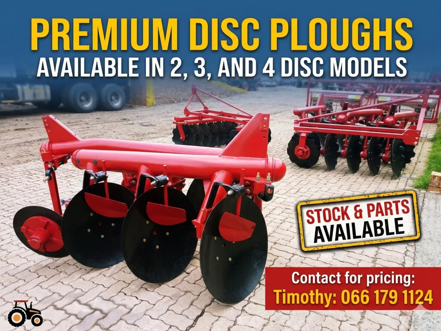 New Farming Implements and Zoomlion Tractors - Everything You Need For A Small to Medium Scale Farm (Check Out My Catalog)