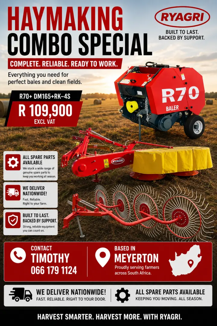 New Farming Implements and Zoomlion Tractors - Everything You Need For A Small to Medium Scale Farm (Check Out My Catalog)