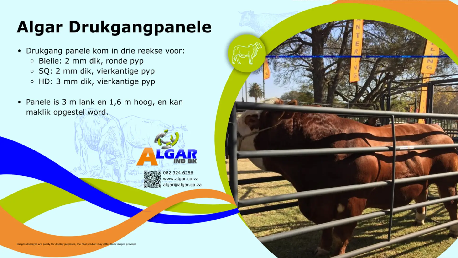 Algar crush panels / Algar drukgangpanele
