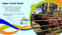 Algar crush panels / Algar drukgangpanele