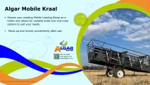 Algar mobile kraal / Algar mobiele kraal