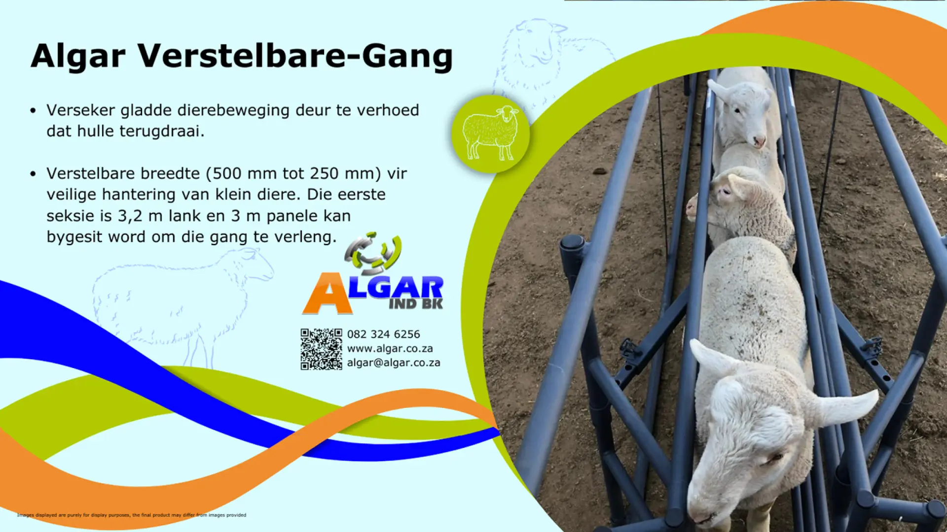 Algar adjustable alley / Algar verstebare-gange