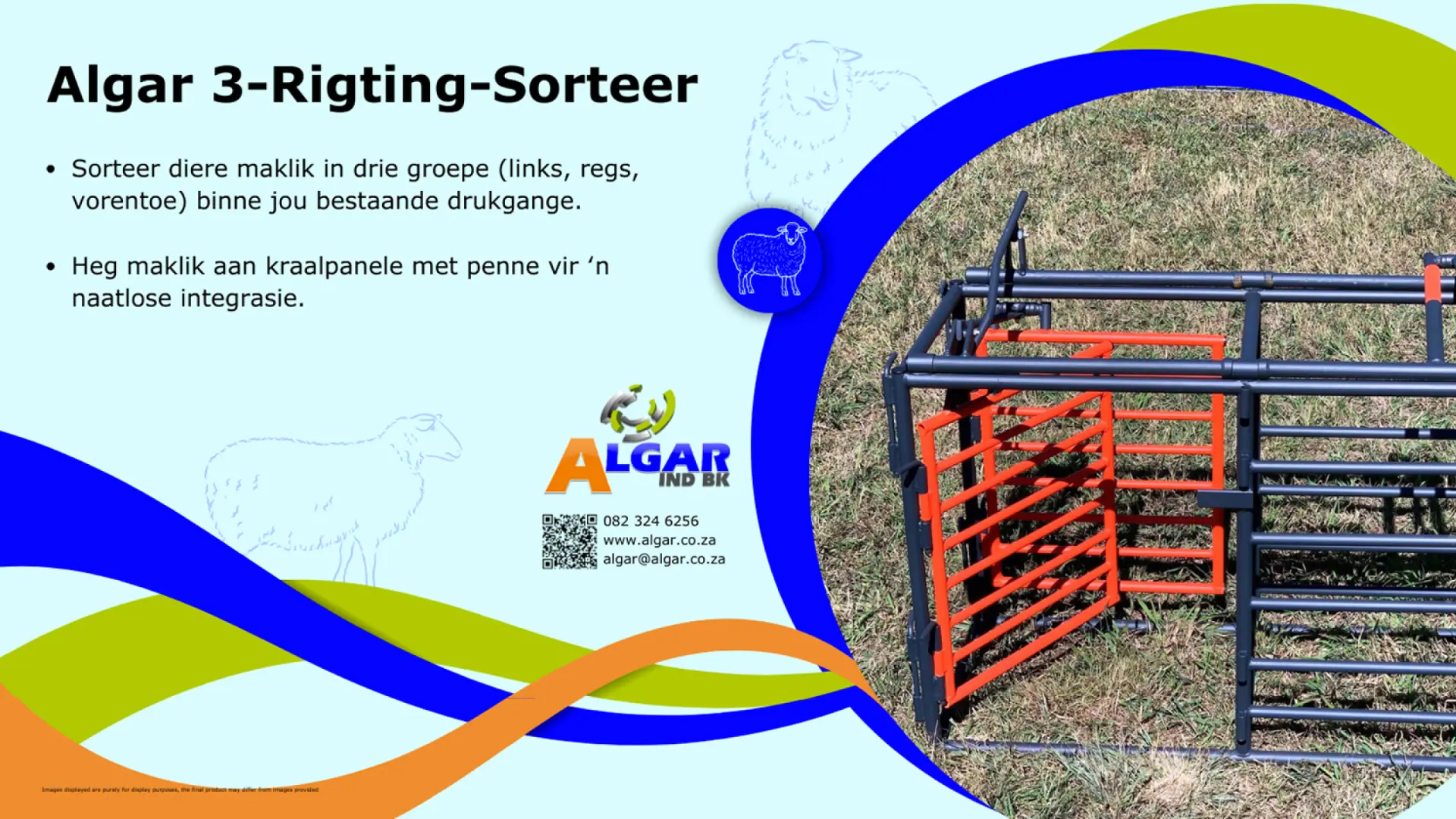 Algar three-way-sort / Algar drie-rigting-sorteer