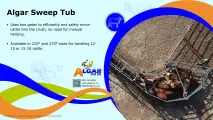 Algar sweep tub / Algar invoerfuik