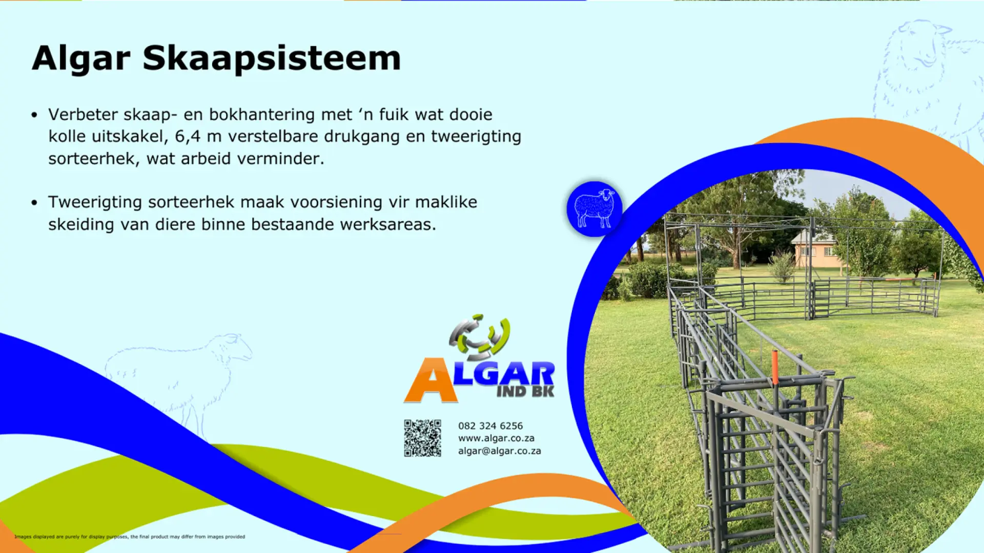 Algar sheep system / Algar skaapsisteem