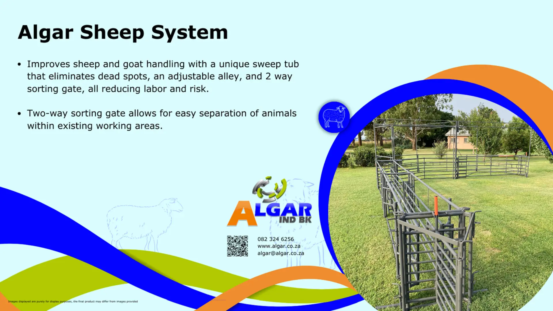 Algar sheep system / Algar skaapsisteem