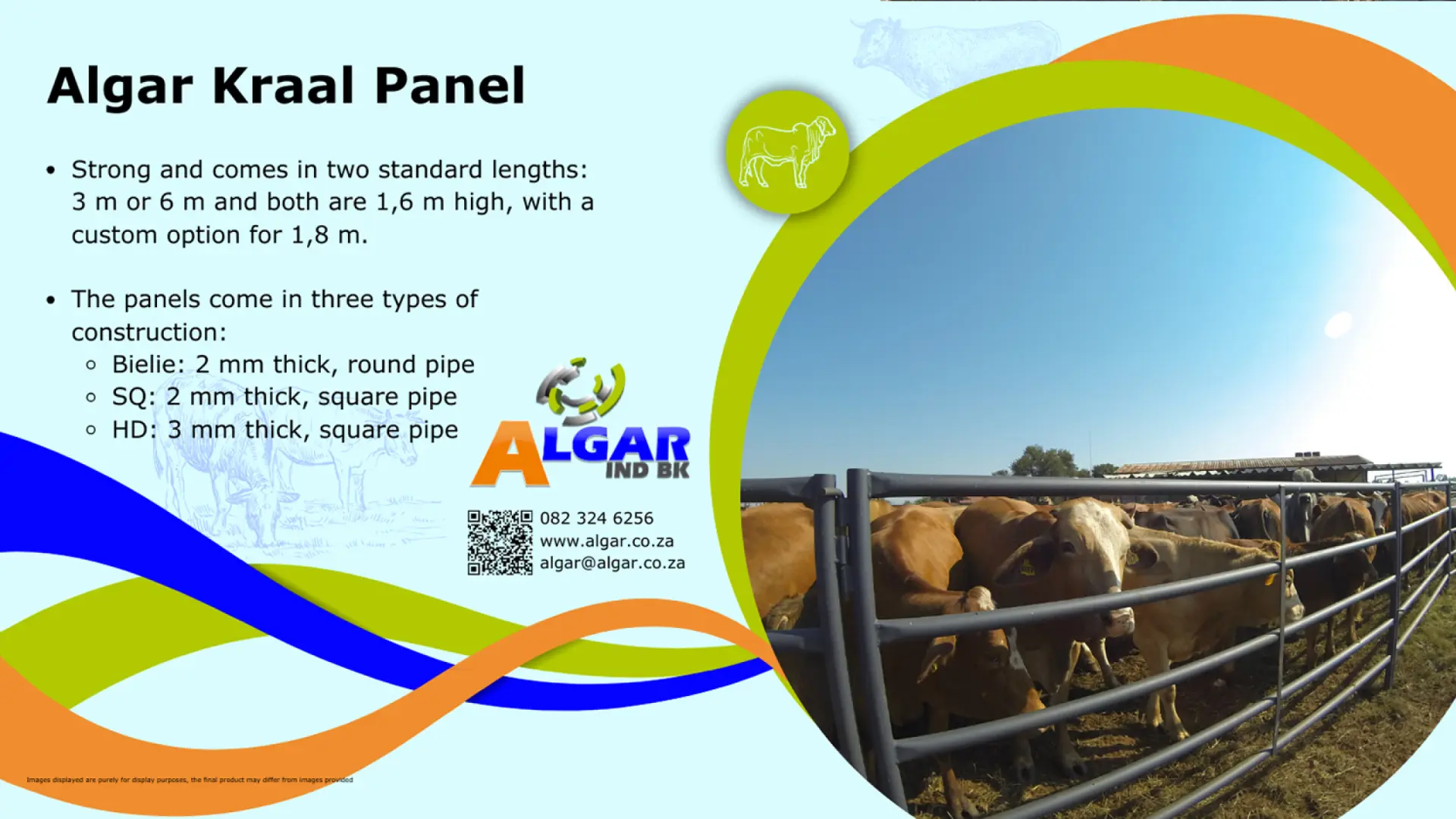 Algar kraal panel / Algar kraalpaneel