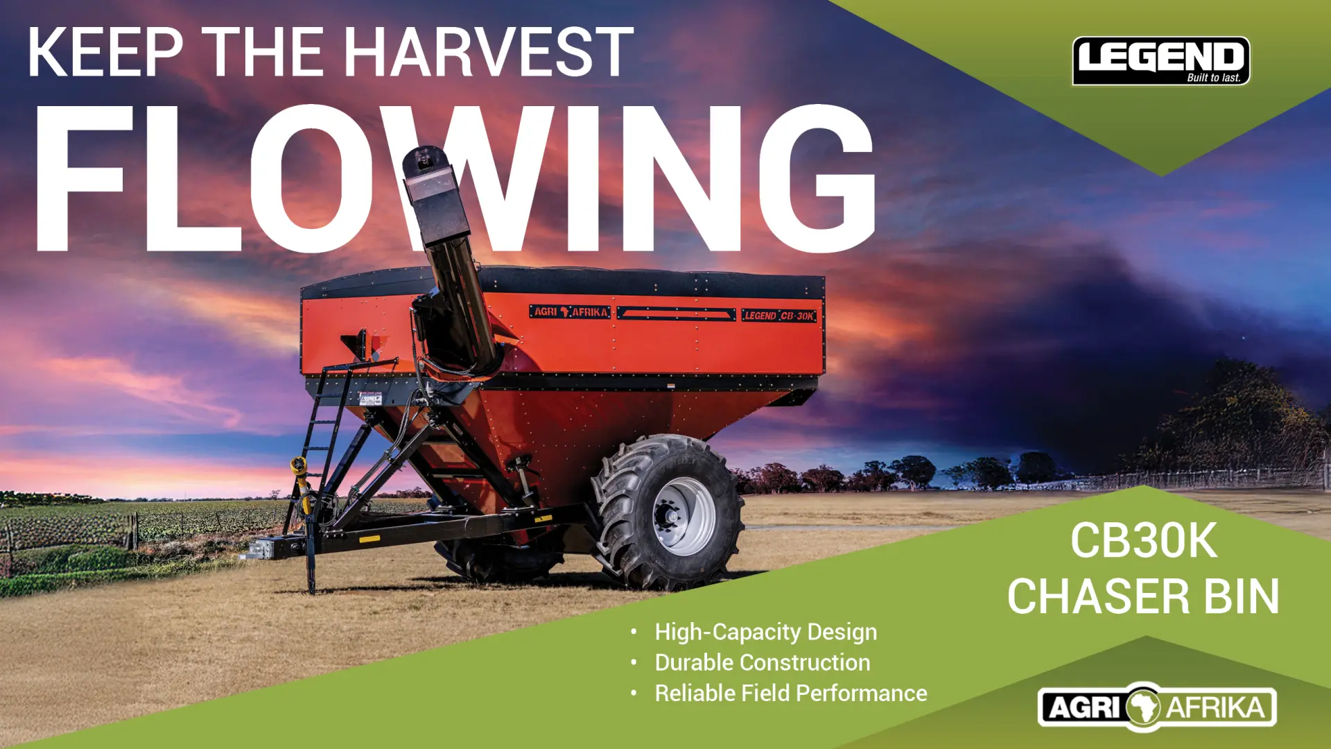 Master the Harvest with CB30K Power and Reliability | Agri Afrika