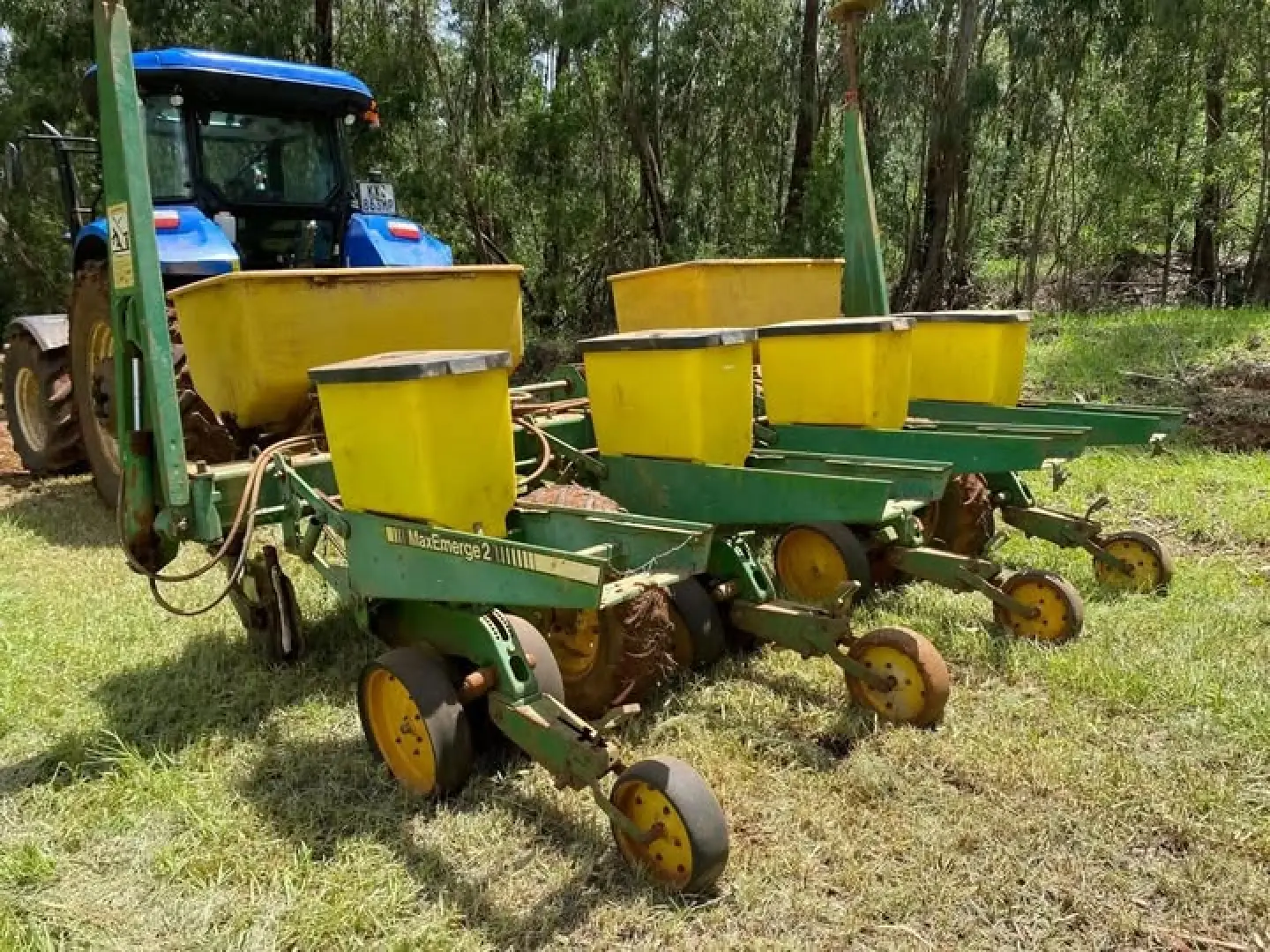 4 ry John Deere 7200   91 vinnger planter.   Nuwe kunsmis wurms  | MK Landbou Dienste
