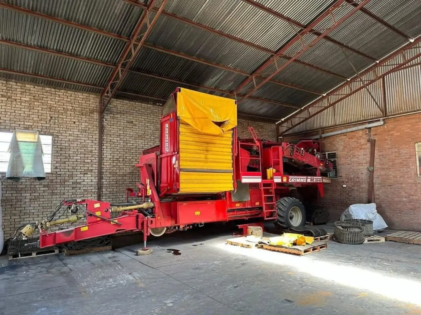 2010 Grimme SE 150-60 Dubbelry massa uithaler met 6 ton bunker | Agrimar 
