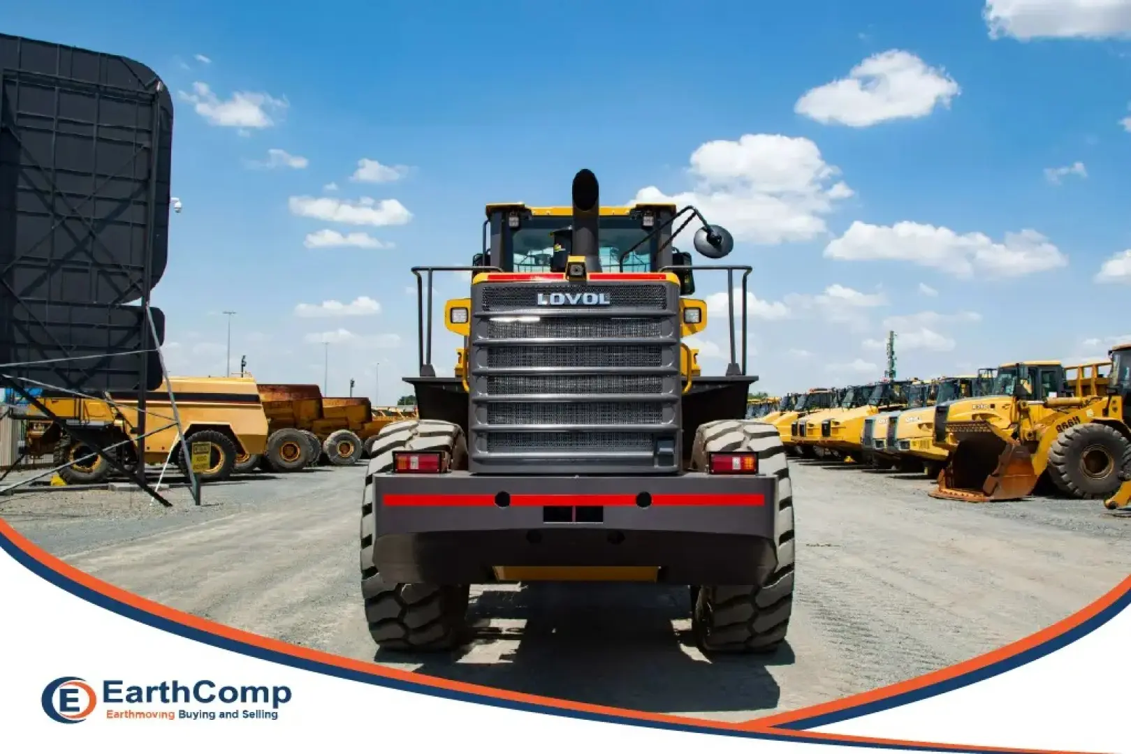 The LOVOL FL968H Wheel loader | Earthcomp 