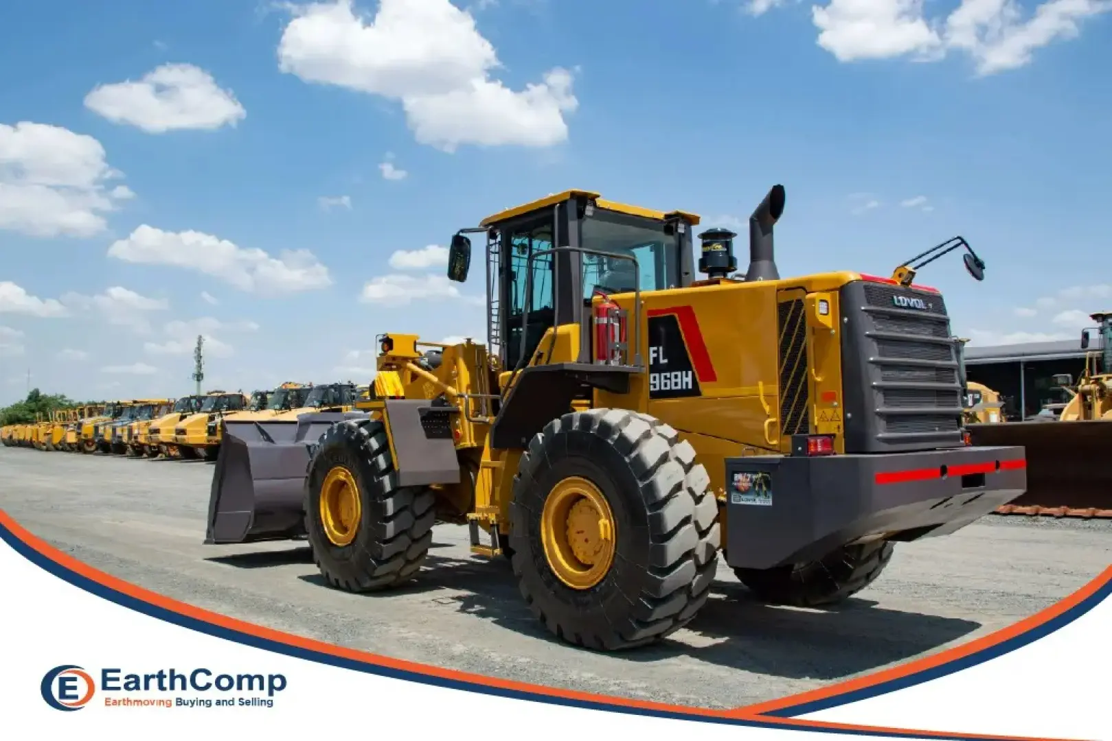 The LOVOL FL968H Wheel loader | Earthcomp 