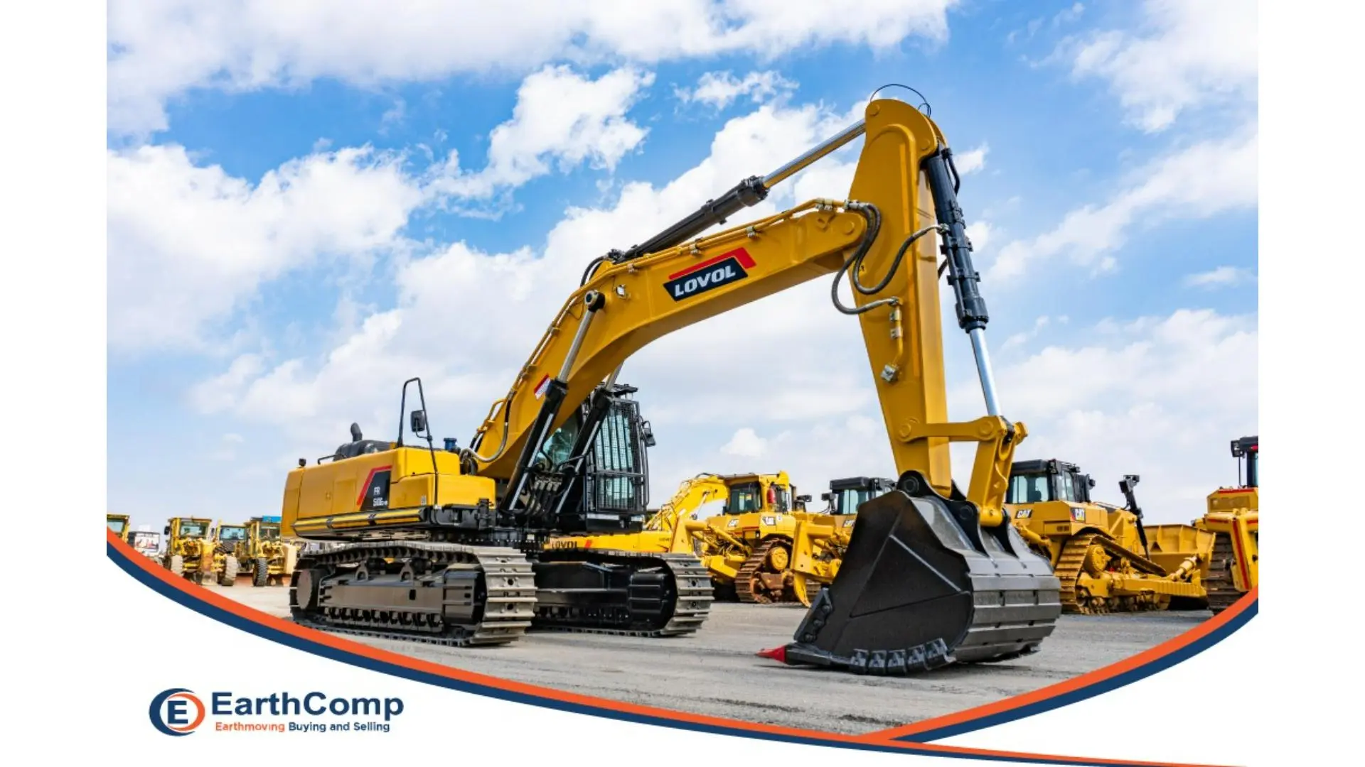 The LOVOL FR510E2-HD Excavator | Earthcomp 
