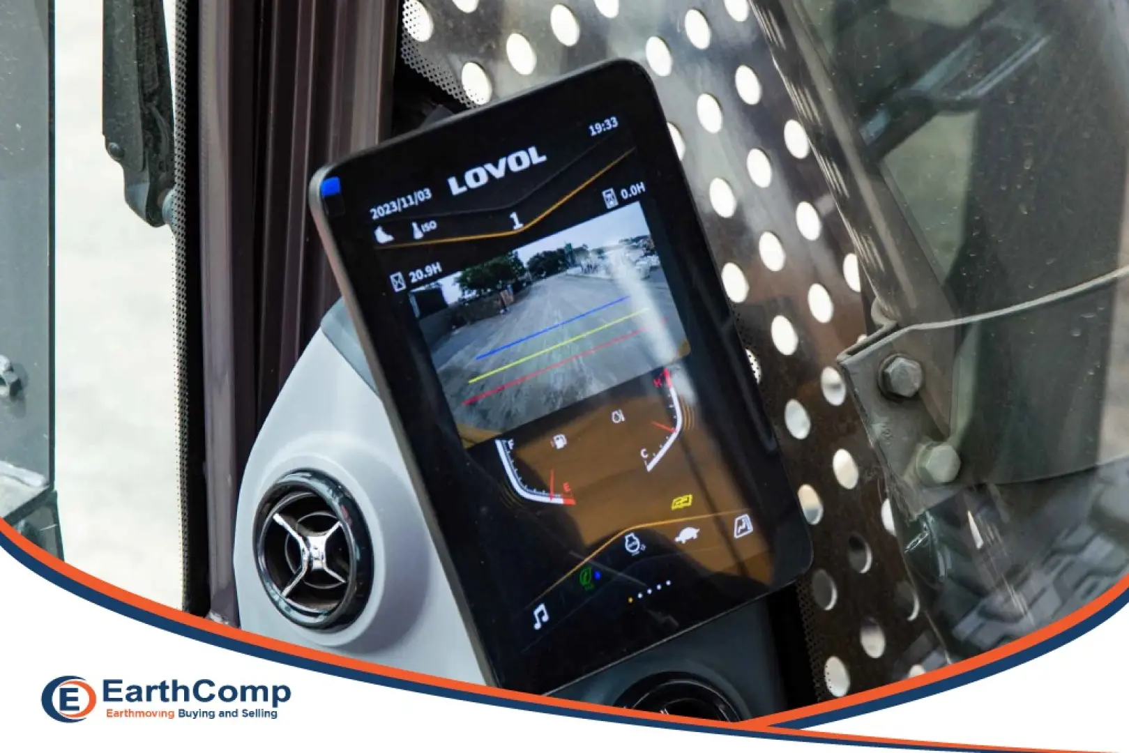 The LOVOL FR700F Excavator | Earthcomp 