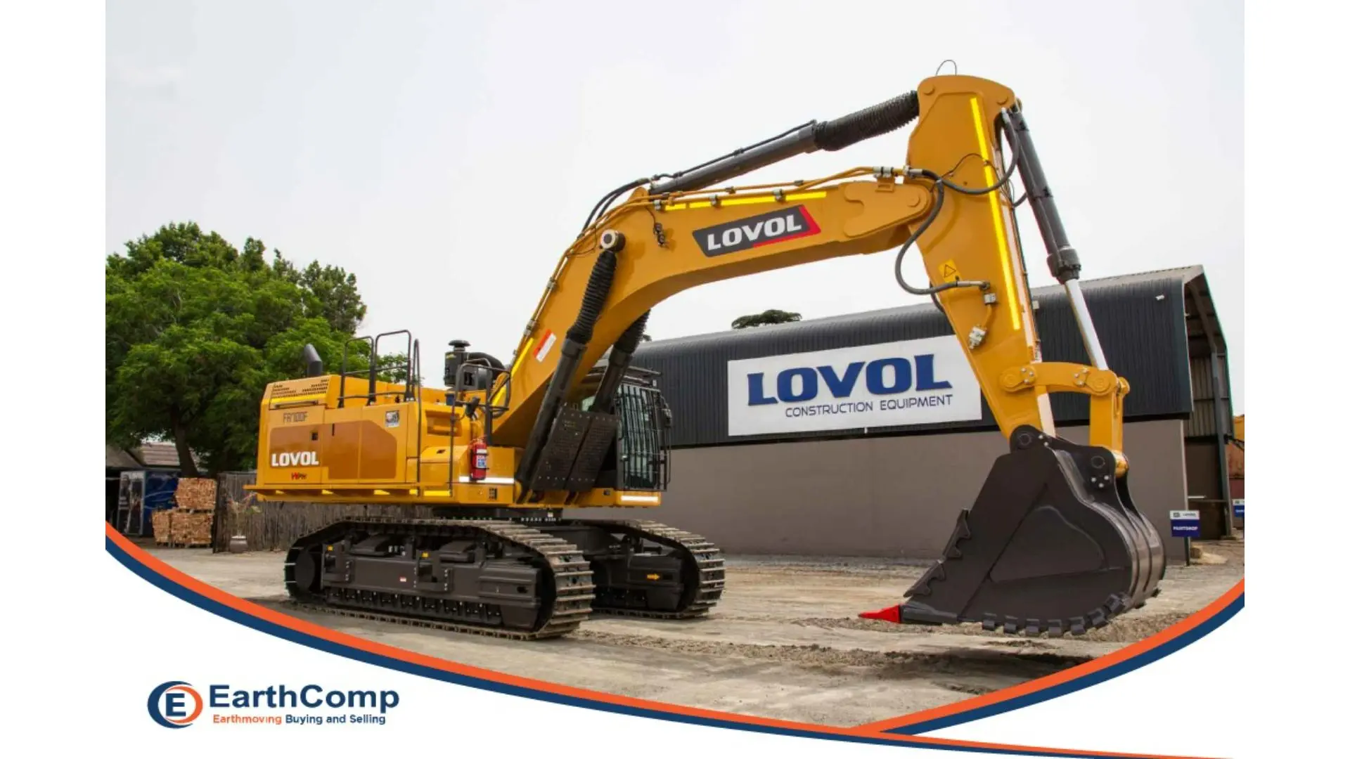 The LOVOL FR700F Excavator | Earthcomp 
