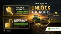 12 May - 30 June 2026 | Unlock the roots with John Deere