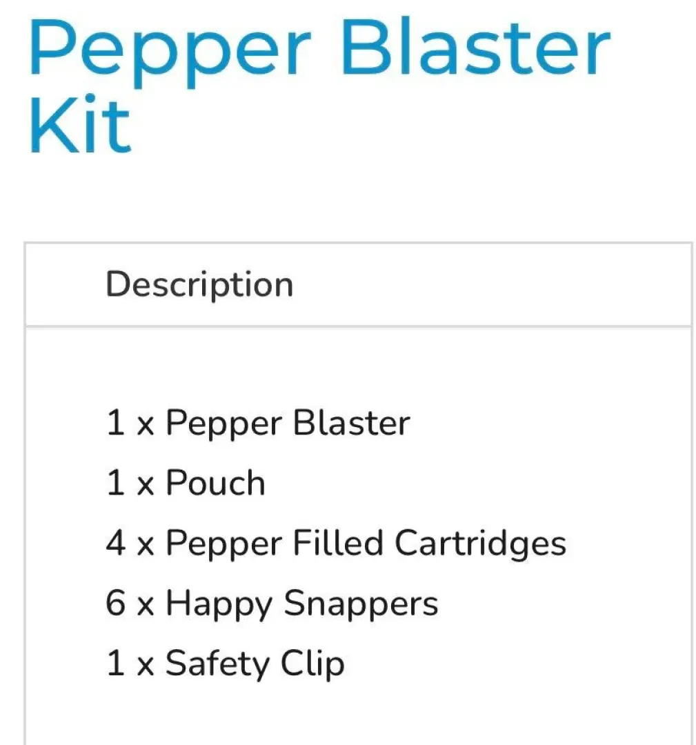 Fires Pepper cartridge with Hilti Prima (No License) required | Outdoor Innovation